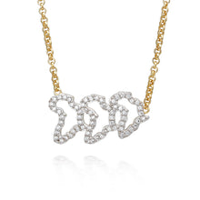 Load image into Gallery viewer, Sade Triune Africa Necklace