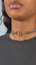 Load and play video in Gallery viewer, Fishbone w/ Handcuff Choker Necklace
