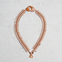 Load image into Gallery viewer, Fishbone w/ Handcuff Choker Necklace
